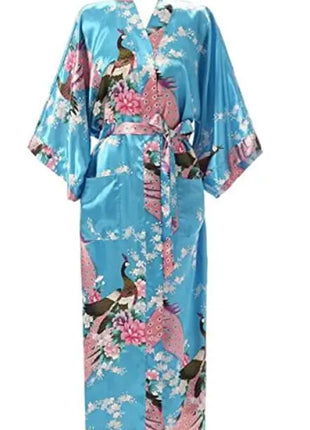 Abiti da notte da donna abiti da notte fiore abiti per la casa intimo Lingerie Casual Kimono abito d