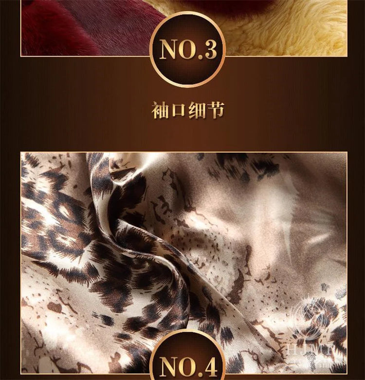 Vintage 2026 New Autumn Winter Female Mid-Long Fleece Overcoat Faux Fur Fox Fur Collar Mink Fur Coat Thicken Elegant 408