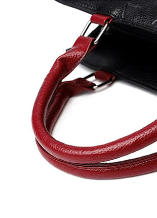 PU Leather Casual Crossbody Bags for Women Ladies Luxury Designer Tote Handbag Female Large Capacity Travel Shoulder Bag Sac PlatiNum