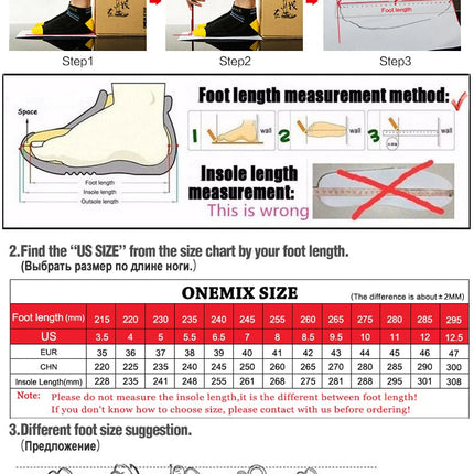 ONEMIX NUOVE Scarpe da Corsa in Offerta per Uomo, Sneakers Impermeabili e Traspiranti, Scarpe Sportive Antiscivolo da Trekking per Esterni PlatiNum