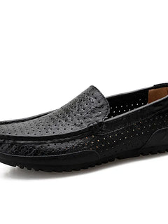 Scarpe Casual da uomo di moda scarpe eleganti da uomo di marca mocassino classico da uomo in vera pelle Plus Size Classic