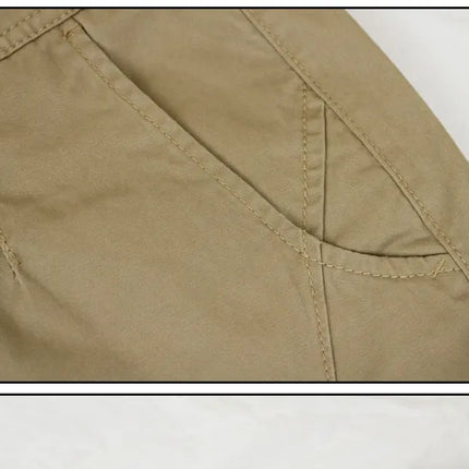 High Quality Khaki Casual Pants Men Tactical Joggers Camouflage Cargo Pants Multi-Pocket Fashions Black Army Trousers Work Wear