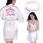 white robe gown band / M