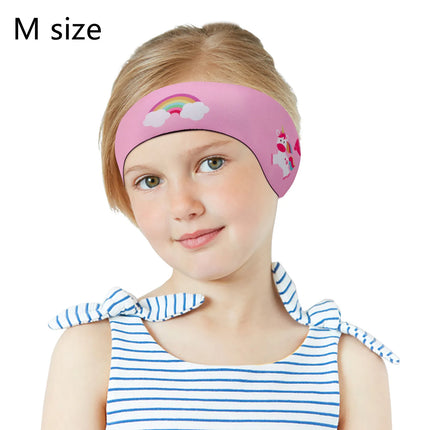 Waterproof Swimming Headband for Kids Adjustable Ear Protection Headband to Keep Water Out for Bathing, Swimming, Diving