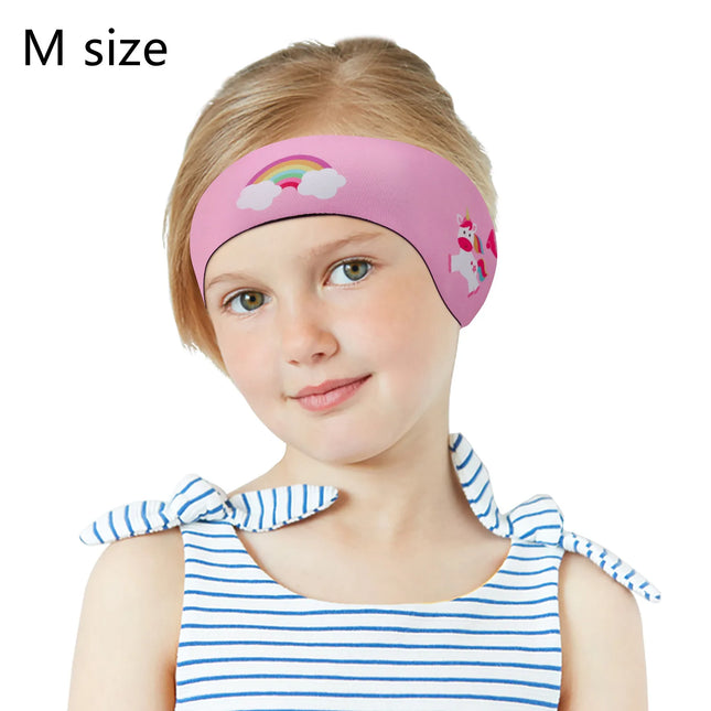 Waterproof Swimming Headband for Kids Adjustable Ear Protection Headband to Keep Water Out for Bathing, Swimming, Diving
