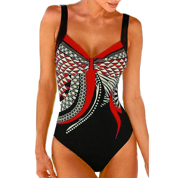 Costume da bagno bikini sexy Costumi da bagno Donna 2025 Costume intero Push Up Nuoto per abbigliamento da spiaggia Monokini Costumi da bagno taglie forti 2XL platinumshop