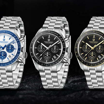 PAGANI DESIGN 2025 Nuovo progetto AK Orologi da uomo Orologio da polso al quarzo di lusso per uomo AR Sapphire Cronografo automatico con data