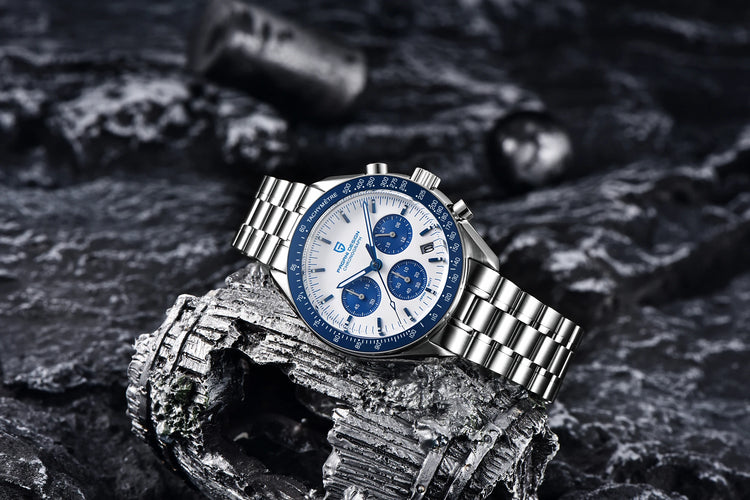 PAGANI DESIGN V5 PD1701 Orologi lunari Orologio al quarzo di lusso per uomo Cronografo sportivo con vetro zaffiro AR 100M impermeabile 2025