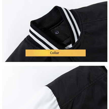 Winter Varsity Jacket Men Women Streetwear Basketball Jacket Fashion Casual Thick Parkas Men Korean Patchwork Couple Coat Button