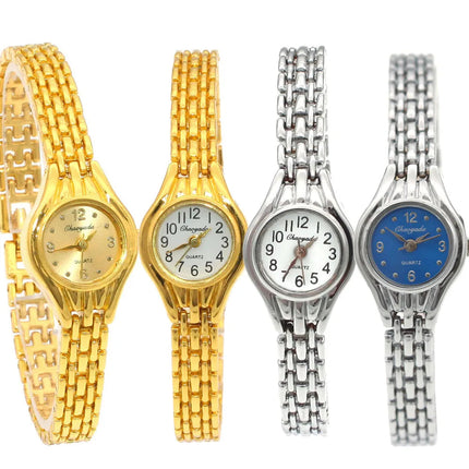 Orologio da polso da donna carino Mujer Relojes dorati Orologio al quarzo con quadrante piccolo Orologio da polso popolare Ora orologi eleganti da donna femminili platinumshop