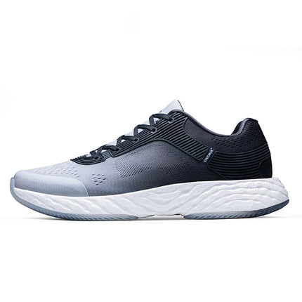 ONEMIX Scarpe da corsa bianche per uomo Outdoor Donna Sneakers atletiche Maratona Sport Scarpe da passeggio Viaggi Trekking Calzature da jogging PlatiNum