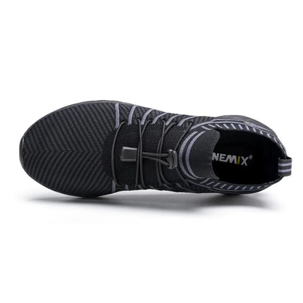 ONEMIX Moda Runningg Scarpe Per gli uomini Scarpe Da Ginnastica In Pelle Cuscino D'aria Da Jogging Calzature Outdoor A Piedi di Fitness scarpe Da Ginnastica Scarpe Sportive PlatiNum