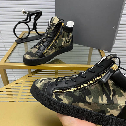 Camouflage Men Fashion Casual Shoes Military Training Site Shoes Outdoor Trail Trekking Mountain Climbing Sports Shoes For Male