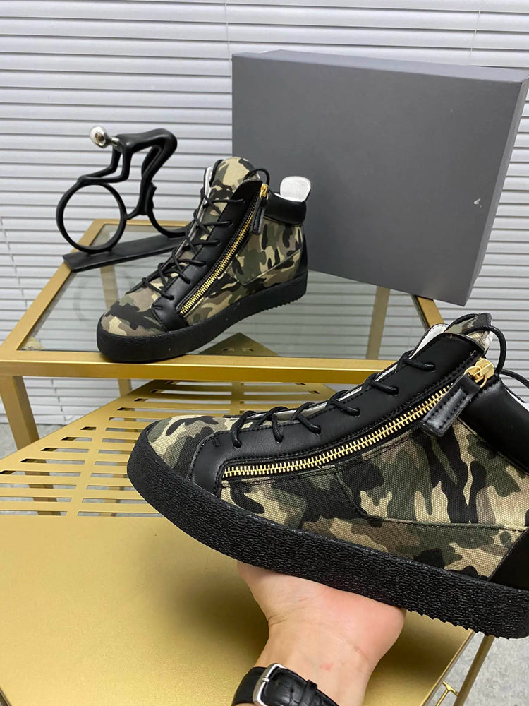 Camouflage Men Fashion Casual Shoes Military Training Site Shoes Outdoor Trail Trekking Mountain Climbing Sports Shoes For Male