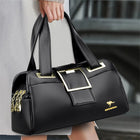 Women Multi-layers Top-handle Bag Quality Leather Handbags Purses Female Luxury Designer Large Capacity Boston Ladies Sac A Main PlatiNum