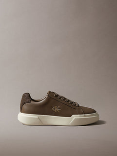 Chunky Sneakers ad alta trazione e resistenza in pelle
