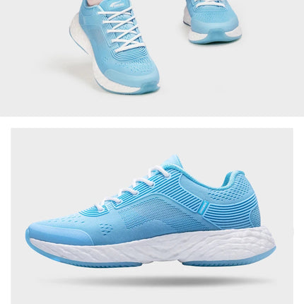 ONEMIX Scarpe da corsa bianche per uomo Outdoor Donna Sneakers atletiche Maratona Sport Scarpe da passeggio Viaggi Trekking Calzature da jogging PlatiNum