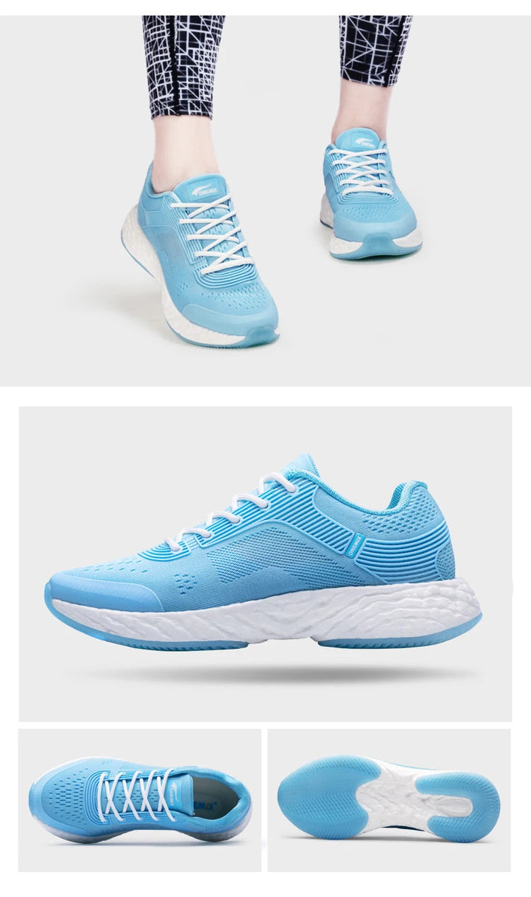 ONEMIX Scarpe da corsa bianche per uomo Outdoor Donna Sneakers atletiche Maratona Sport Scarpe da passeggio Viaggi Trekking Calzature da jogging PlatiNum