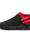black red