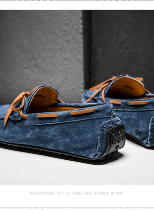 Dekbr Casual uomo scarpe in vera pelle estate traspirante verde mocassini da uomo scarpe in pelle Sapato Masculino Zapatos Hombre