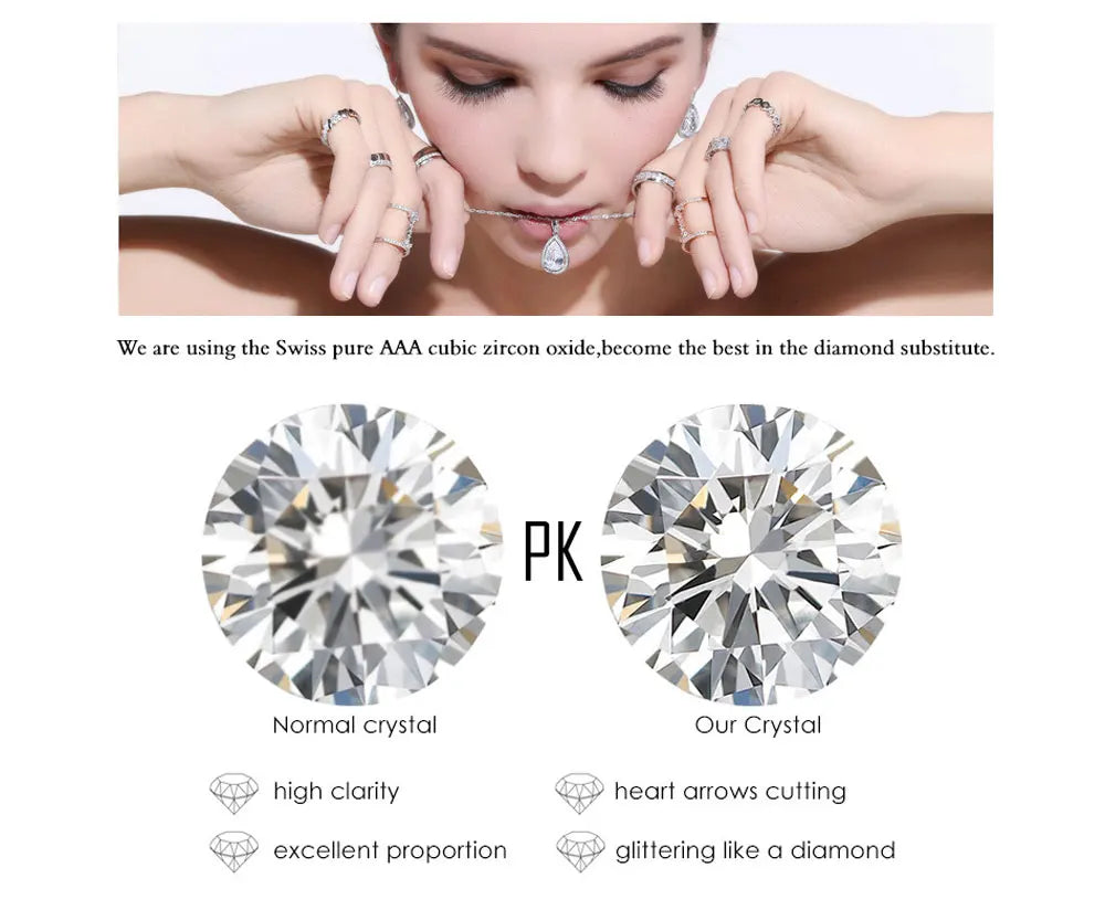 MHS.SUN Collana con iniziale a bolle di alta qualità Lettera AZ Colore argento Zircone 26 Ciondolo con palloncino iniziale per gioielli da donna