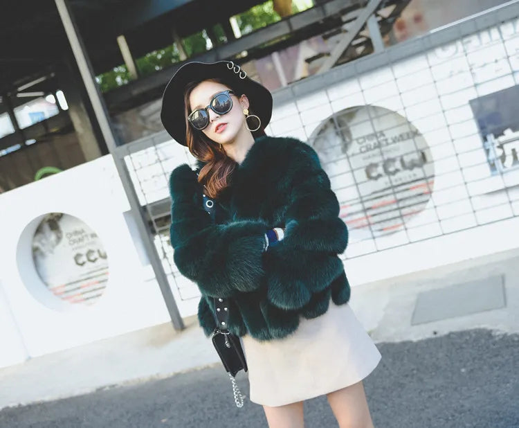 ZADORIN NEW Streetwear Furry Faux Fur Coat Woman Clothing Elegant Long Sleeve Winter Coats Woman Jackets Fourrure Abrigo Mujer