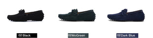 Dekbr Casual uomo scarpe in vera pelle estate traspirante verde mocassini da uomo scarpe in pelle Sapato Masculino Zapatos Hombre