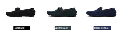 Dekbr Casual uomo scarpe in vera pelle estate traspirante verde mocassini da uomo scarpe in pelle Sapato Masculino Zapatos Hombre