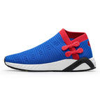 blue red