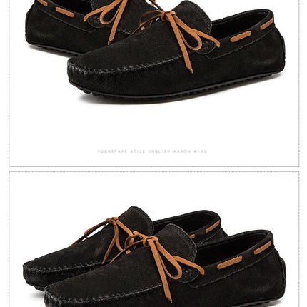 Dekbr Casual uomo scarpe in vera pelle estate traspirante verde mocassini da uomo scarpe in pelle Sapato Masculino Zapatos Hombre