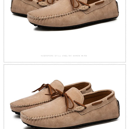 Dekbr Casual uomo scarpe in vera pelle estate traspirante verde mocassini da uomo scarpe in pelle Sapato Masculino Zapatos Hombre