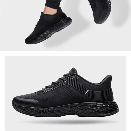 ONEMIX Scarpe da corsa bianche per uomo Outdoor Donna Sneakers atletiche Maratona Sport Scarpe da passeggio Viaggi Trekking Calzature da jogging PlatiNum