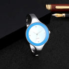 Orologio da donna con cinturino in cristallo di lusso Orologi da donna semplici alla moda Orologio da donna in acciaio inossidabile Orologio reloj mujer platinumshop