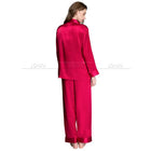 Delle donne di Seta Pigiama di Raso Set Pigiama Pigiama Set PIGIAMA Indumenti Da Notte Loungewear S, M, L, XL, 2XL, 3XL Più Il Formato platinumshop