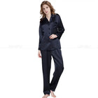 Pigiama da donna in raso di seta Set pigiama da pigiama Set da notte Loungewear S,M, L, XL, 2XL, 3XL Plus Solid _ _ adatto a tutte le stagioni platinumshop