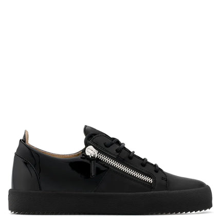 Fashion Black Flat Platform Comfortable Shoes Height Increasing Unisex Casual Sneakers Man Metal Zipper Designer Euro Size 38-45