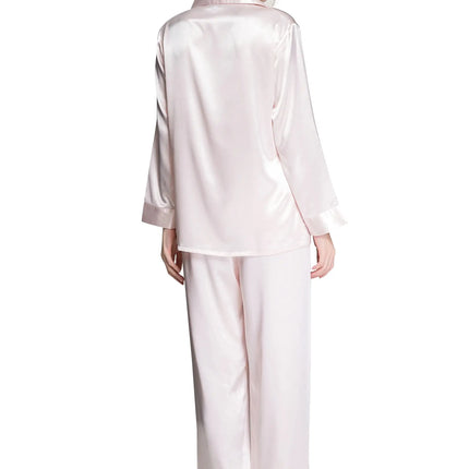 Delle donne di Seta Pigiama di Raso Set Pigiama Pigiama Set PIGIAMA Indumenti Da Notte Loungewear S, M, L, XL, 2XL, 3XL Più Il Formato platinumshop