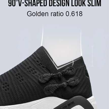 Onemix Calzini E Calzettoni Runningg Scarpe per Gli Uomini Retrò Scarpe da Ginnastica Traspiranti Lavorato a Maglia Vamp Durevole Suola in Gomma Calzini E Calzettoni Scarpe da Trekking Scarpa da Tennis PlatiNum