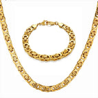 8mm Gold Color / 76cm and 21cm
