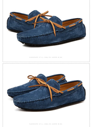 Dekbr Casual uomo scarpe in vera pelle estate traspirante verde mocassini da uomo scarpe in pelle Sapato Masculino Zapatos Hombre