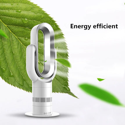 Ventilatore Freddo e Caldo con Telecomando, Senza Pale, 220V, Ultra-silenzioso, Purificatore d'Aria, Alta Qualità, Programmabile 1-9 Ore