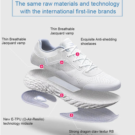 ONEMIX Scarpe da corsa bianche per uomo Outdoor Donna Sneakers atletiche Maratona Sport Scarpe da passeggio Viaggi Trekking Calzature da jogging PlatiNum