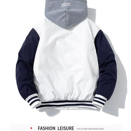 Winter Varsity Jacket Men Women Streetwear Basketball Jacket Fashion Casual Thick Parkas Men Korean Patchwork Couple Coat Button