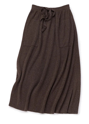 25 New arrivals women's 100% wool skirts, women's autumn and winter long loose and comfortable knit bottoming cashmere skirts, PlatiNum