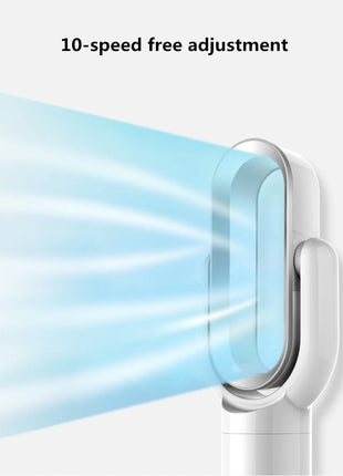 Ventilatore Freddo e Caldo con Telecomando, Senza Pale, 220V, Ultra-silenzioso, Purificatore d'Aria, Alta Qualità, Programmabile 1-9 Ore