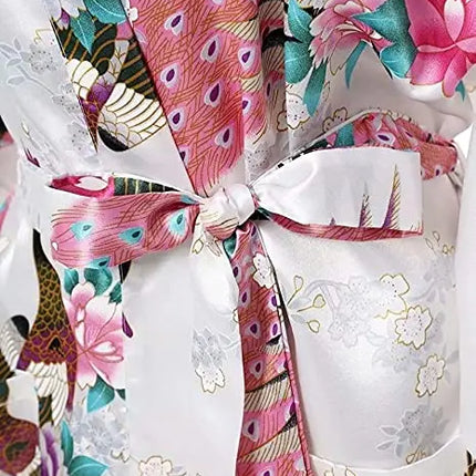 Abiti da notte da donna abiti da notte fiore abiti per la casa intimo Lingerie Casual Kimono abito da bagno Lady abito da notte Sexy Oversize 3XL