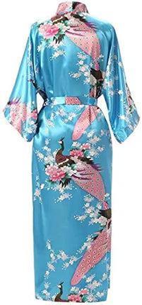 Abiti da notte da donna abiti da notte fiore abiti per la casa intimo Lingerie Casual Kimono abito d