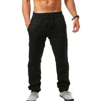 Nuovi uomini primavera tasche Casual pantaloni pantaloncini bottoni corti uomo Bodybuilding pantaloncini da uomo pantaloncini da corsa in lino di cotone bermuda platinumshop