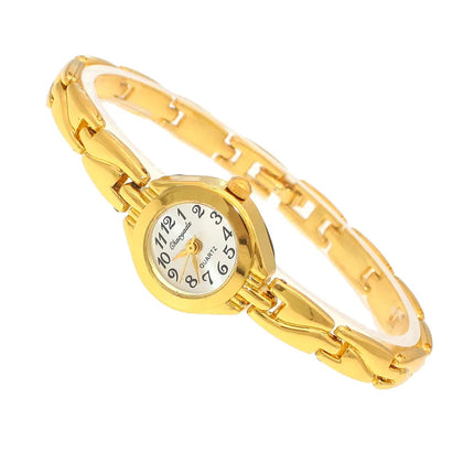 Orologio da polso da donna carino Mujer Relojes dorati Orologio al quarzo con quadrante piccolo Orologio da polso popolare Ora orologi eleganti da donna femminili platinumshop