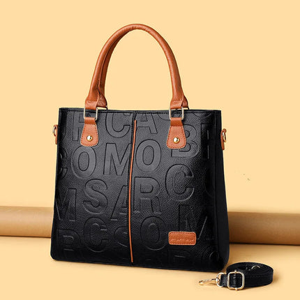 PU Leather Casual Crossbody Bags for Women Ladies Luxury Designer Tote Handbag Female Large Capacity Travel Shoulder Bag Sac PlatiNum